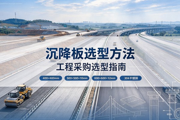 东阳沉降板选择方法