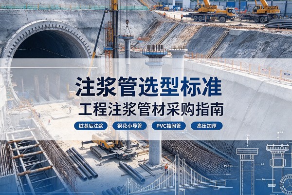 东阳注浆管选型标准