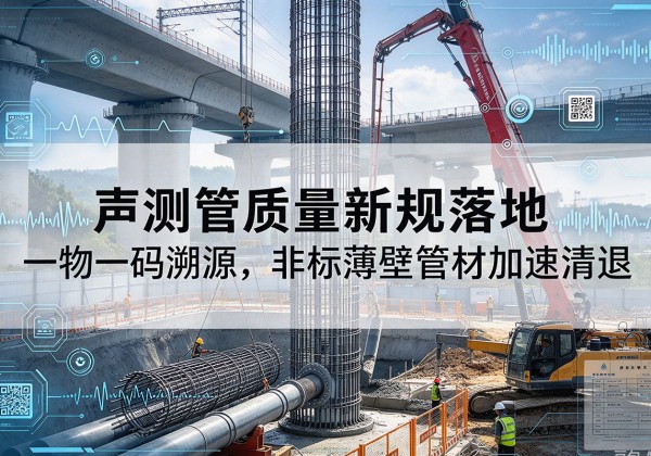 东阳声测管质量新规落地，一物一码溯源，非标薄壁管材加速清退