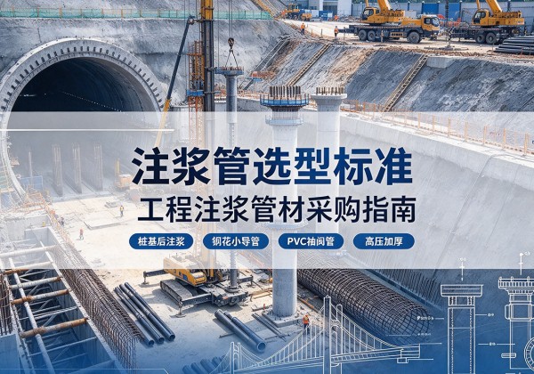 东阳注浆管选型标准